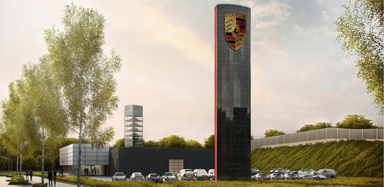 Imagefilm – Porsche Berlin Adlershof, film-connexion begleitet Eröffnung